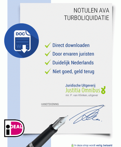 Notulen AVA Turboliquidatie